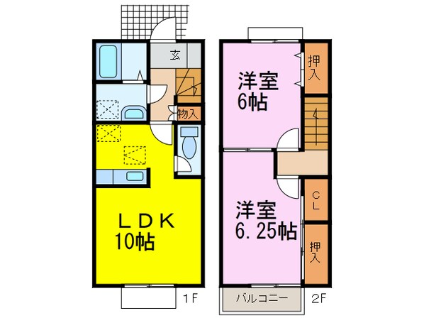 Ｌe　Lienの物件間取画像